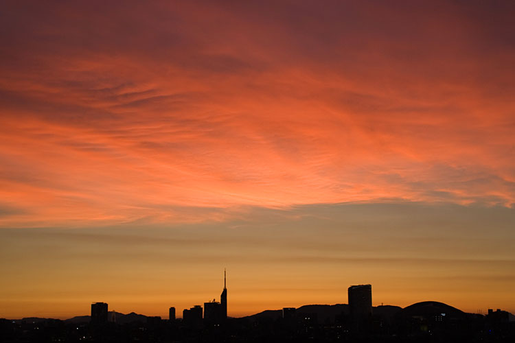 夕焼け