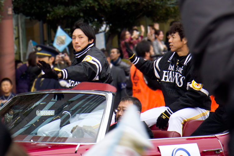 ホークス日本一パレード2011