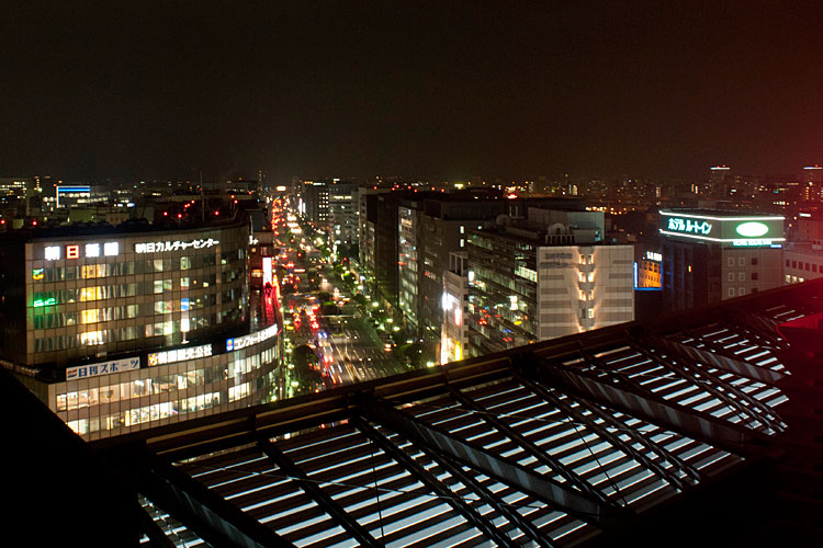 博多駅からの夜景